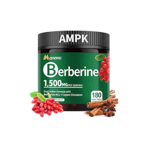 Berberine Supplement 1500mg, Gut & Immune Health, 180 Ct, 3 Mo